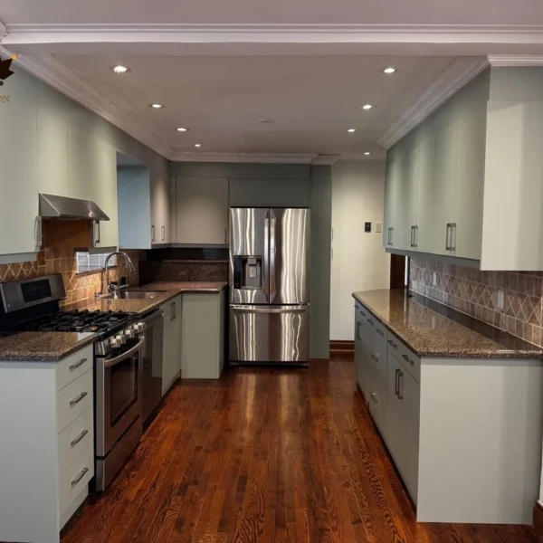 kitchen after renovation