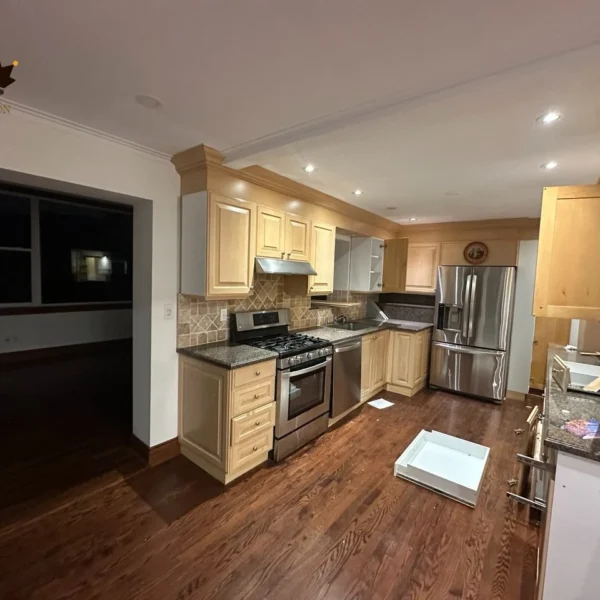 kitchen before renovation