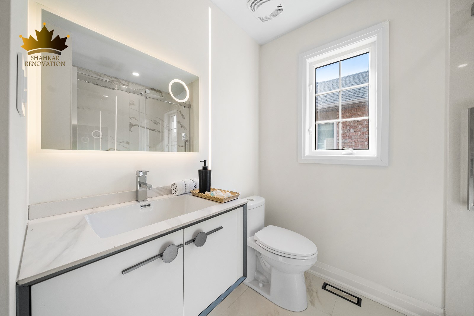 bathroom renovation by Shahkar renovation company