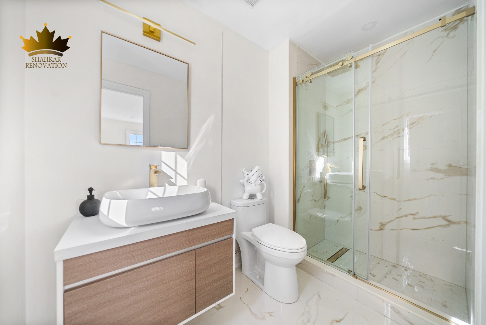 bathroom renovation by Shahkar renovation company